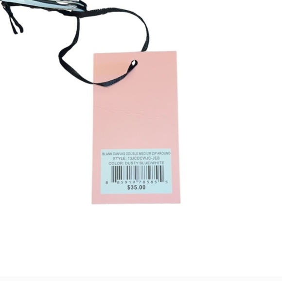 Juicy Couture Light Blue and White Wallet - Picture 7 of 7